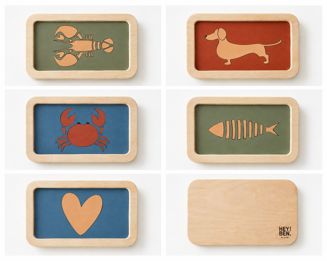Vide-poche en bois et linoléum : découvrez notre nouvelle collection