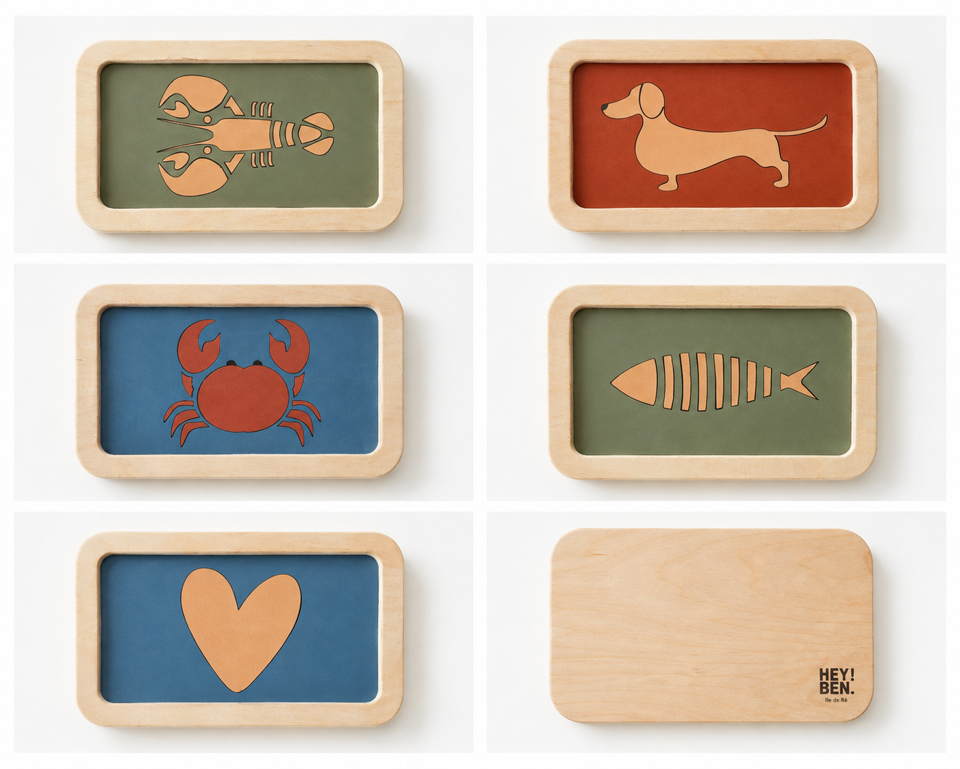 Vide-poche en bois et linoléum : découvrez notre nouvelle collection